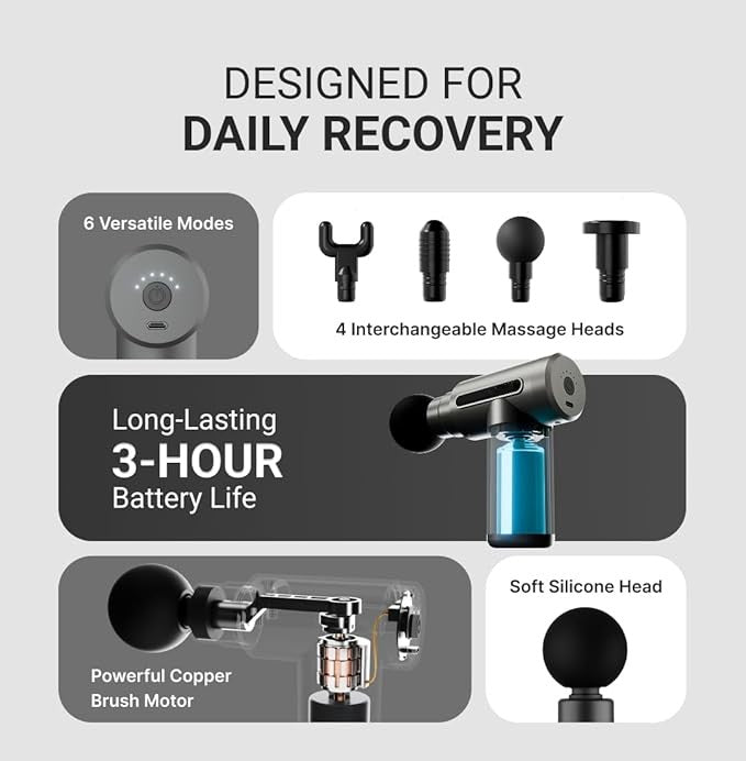 premium portable gun massager