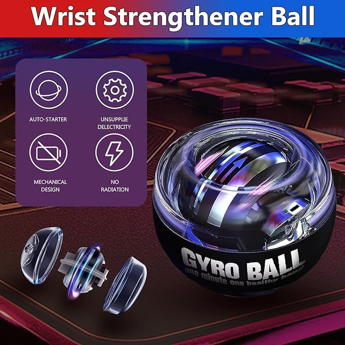 Advanced Gyro Wrist Strengthener Ball