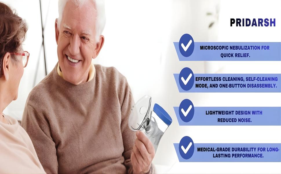 Portable Mesh Nebulizer for Adult and Kids