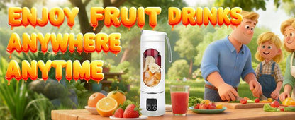 Cordless Portable Mixer Blender with 3 speed mode