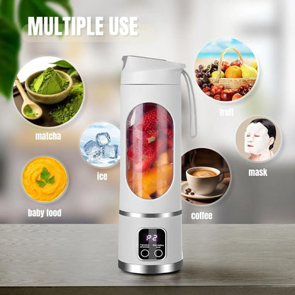 Cordless Portable Mixer Blender with 3 speed mode