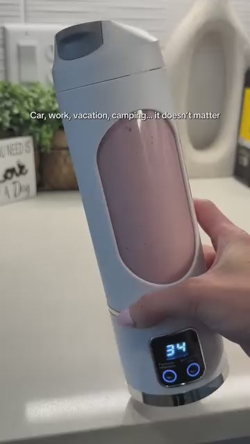 Cordless Portable Mixer Blender with 3 speed mode